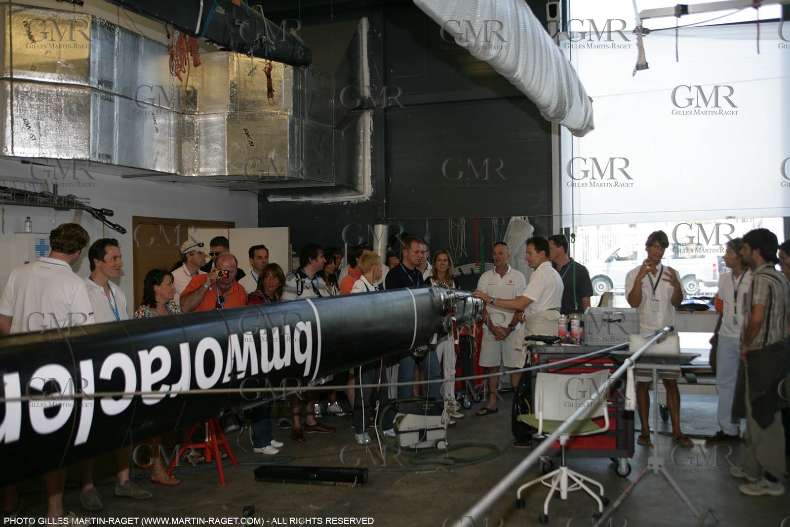 01 06 2007-Valencia (Spain)- 32nd America's Cup - Louis Vuitton Cup Final - Day 1