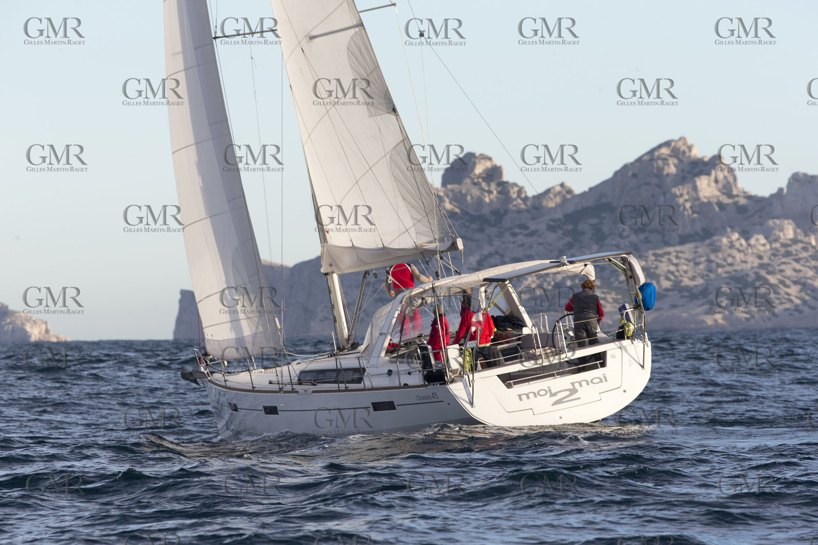 08 01 2016, Marseille (FRA, 13), Cruising in winter in the Calanques