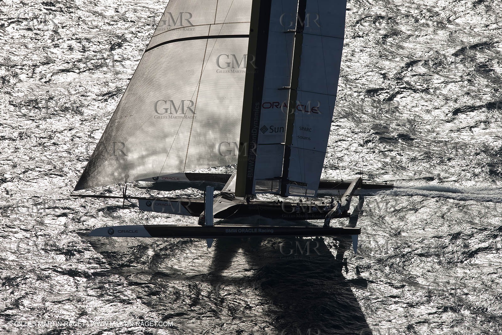 27 01 2010 - Valencia (ESP) - 33rd America's Cup - BMW ORACLE Racing - Saling Team