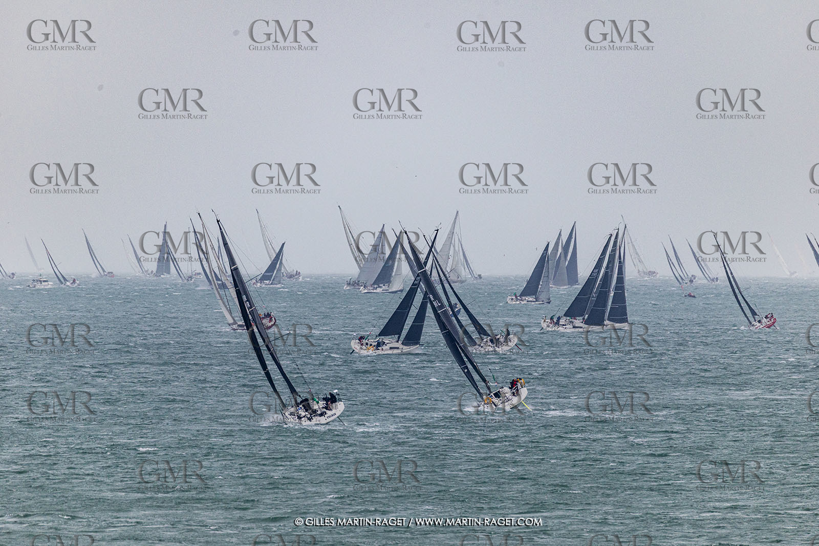 26 07 2025, Cowes (UK, IOW), Admiral's Cup 2025, Rolex Fastnet Race start,