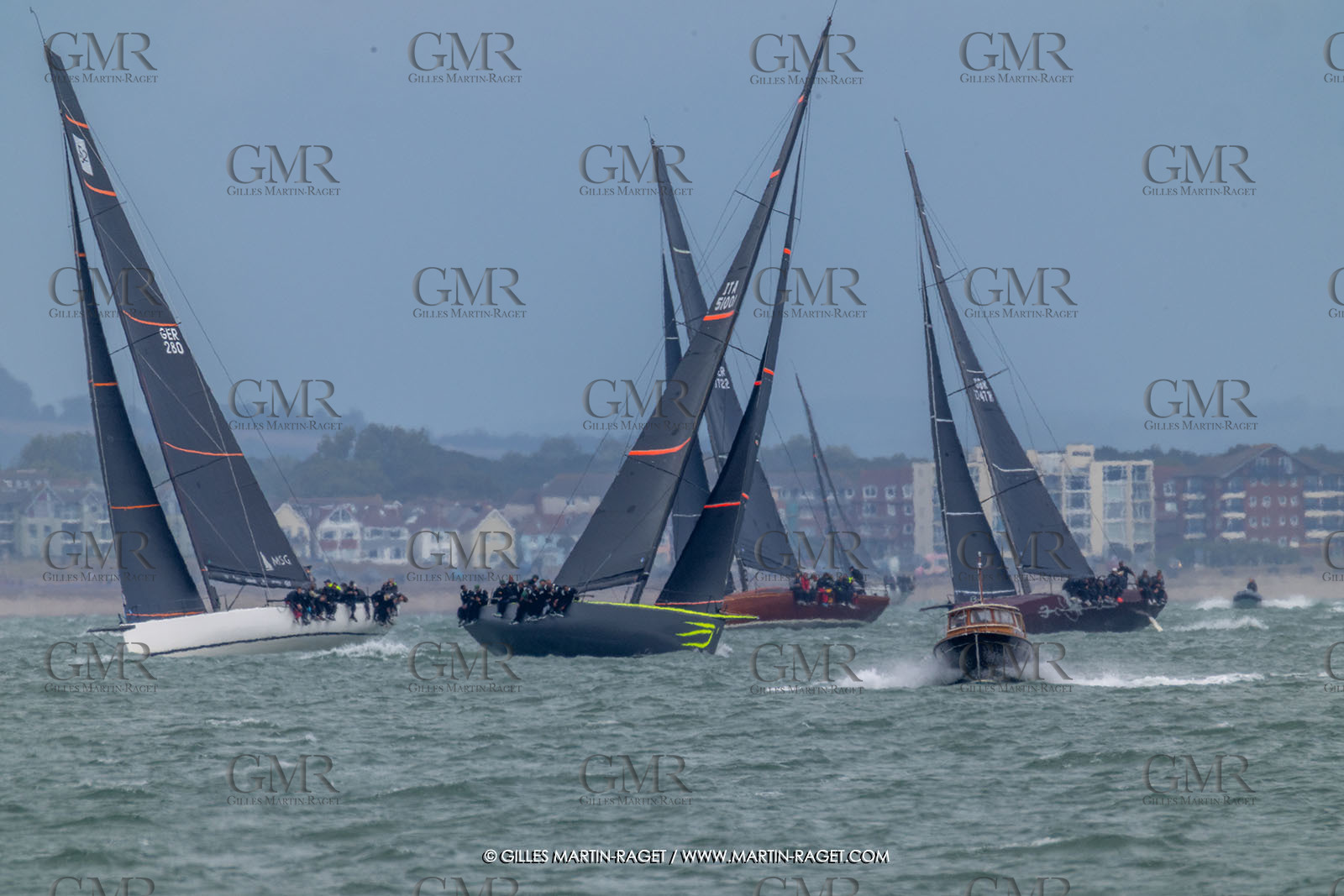 22 07 2025, Cowes (UK, IOW), Admiral's Cup 2025, Inshore Races 1 & 2,