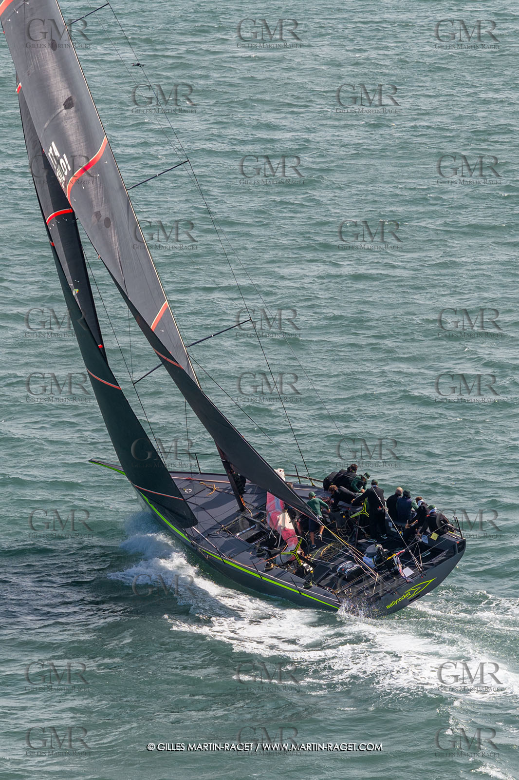19 07 2025, Cowes (UK, IOW), Admiral's Cup 2025, Channel Race Start, Django WR51, Yacht Club Coasta Smeralda - ITA