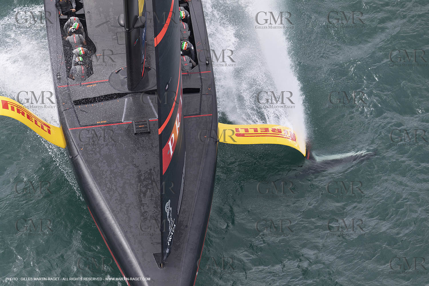 10 12 2020 - Auckland (NZL) - 36th America's Cup - Practice Sessions - Day 2 -Luna Rossa Prada Pirelli Team