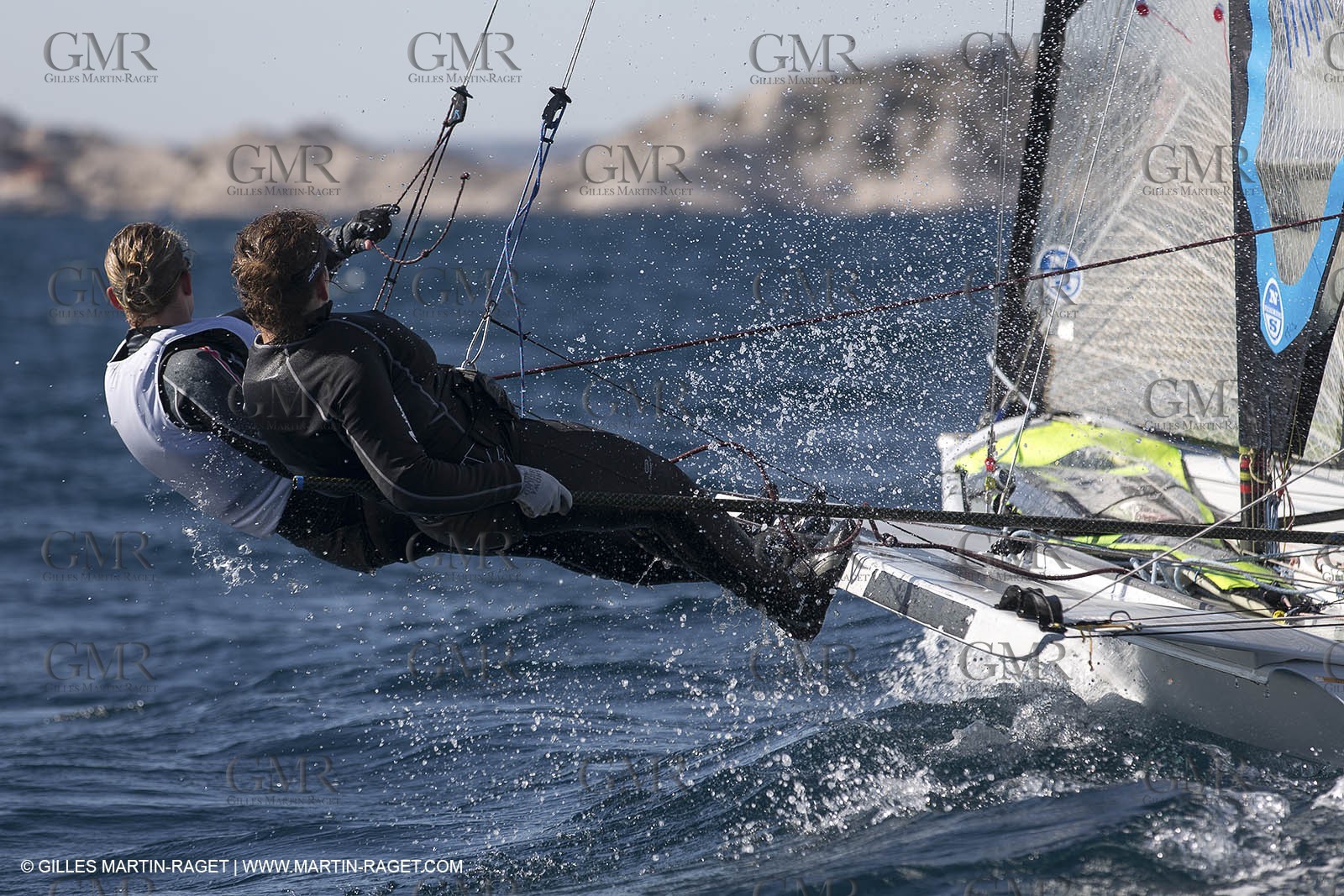 21 03 2013 - Marseille (FRA,13) - 49er FX test