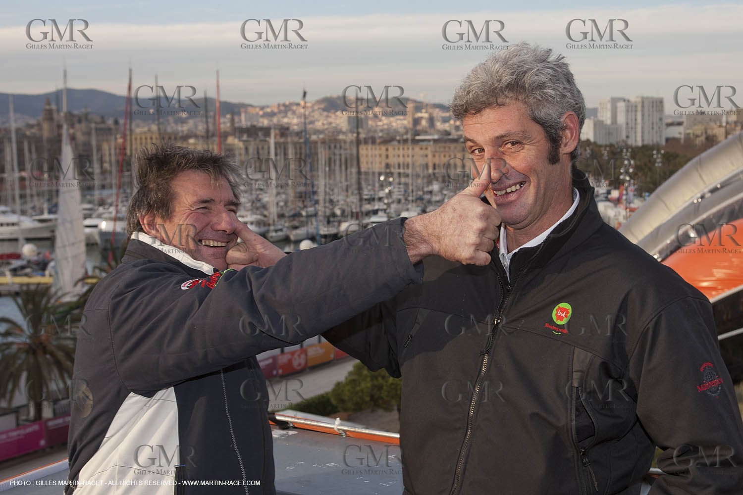 17 12 2010 - Barcelona (ESP) - Barcelona World Race 2010 - Groupe Bel - Preparation