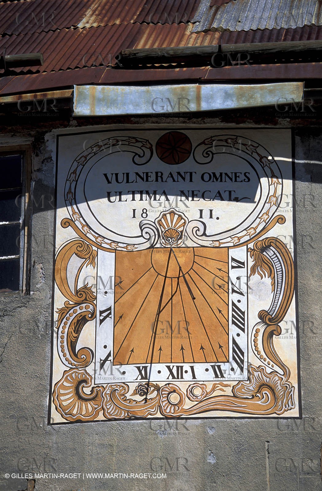 Solar clock from Hautes Alpes