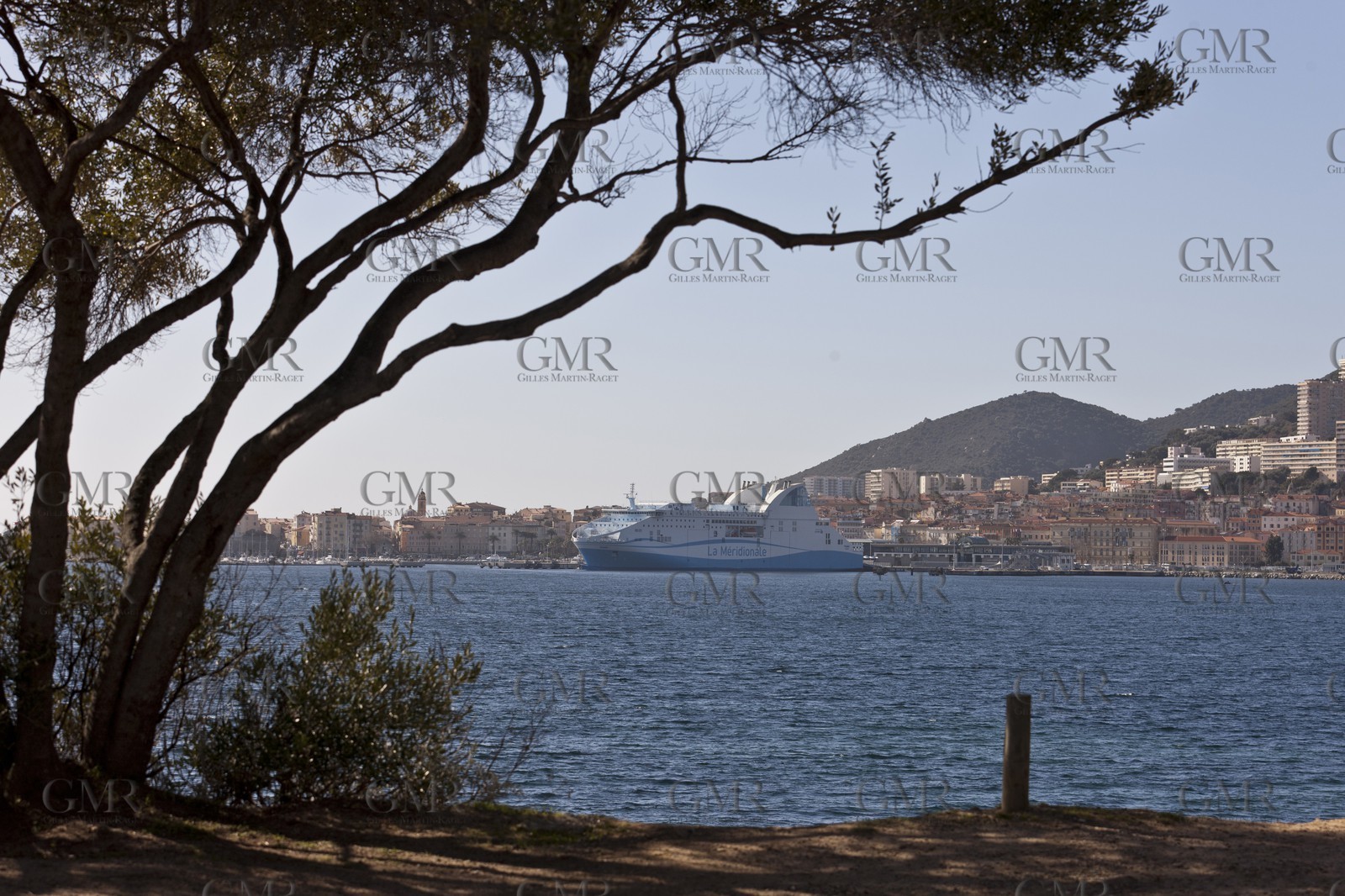 16 02 2012 - Ajaccio (FRA, Corse) -  La Méridionale shipping company- Piana at Ajaccio