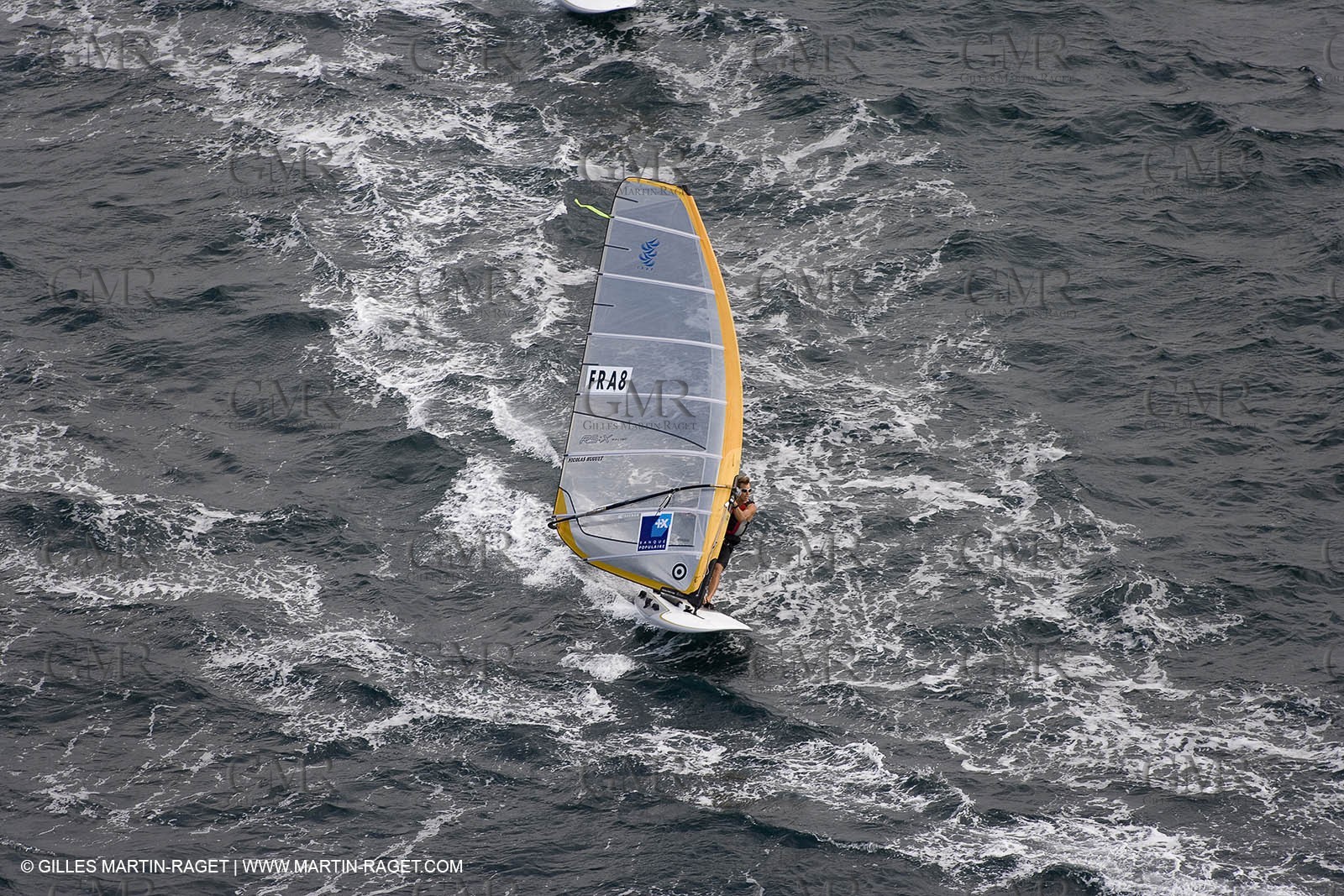 26 04 2007 - 2007 Semaine Olympique Française - Hyères (South of France) - Day 5 - Team France - RS:X - Huguet Nicolas