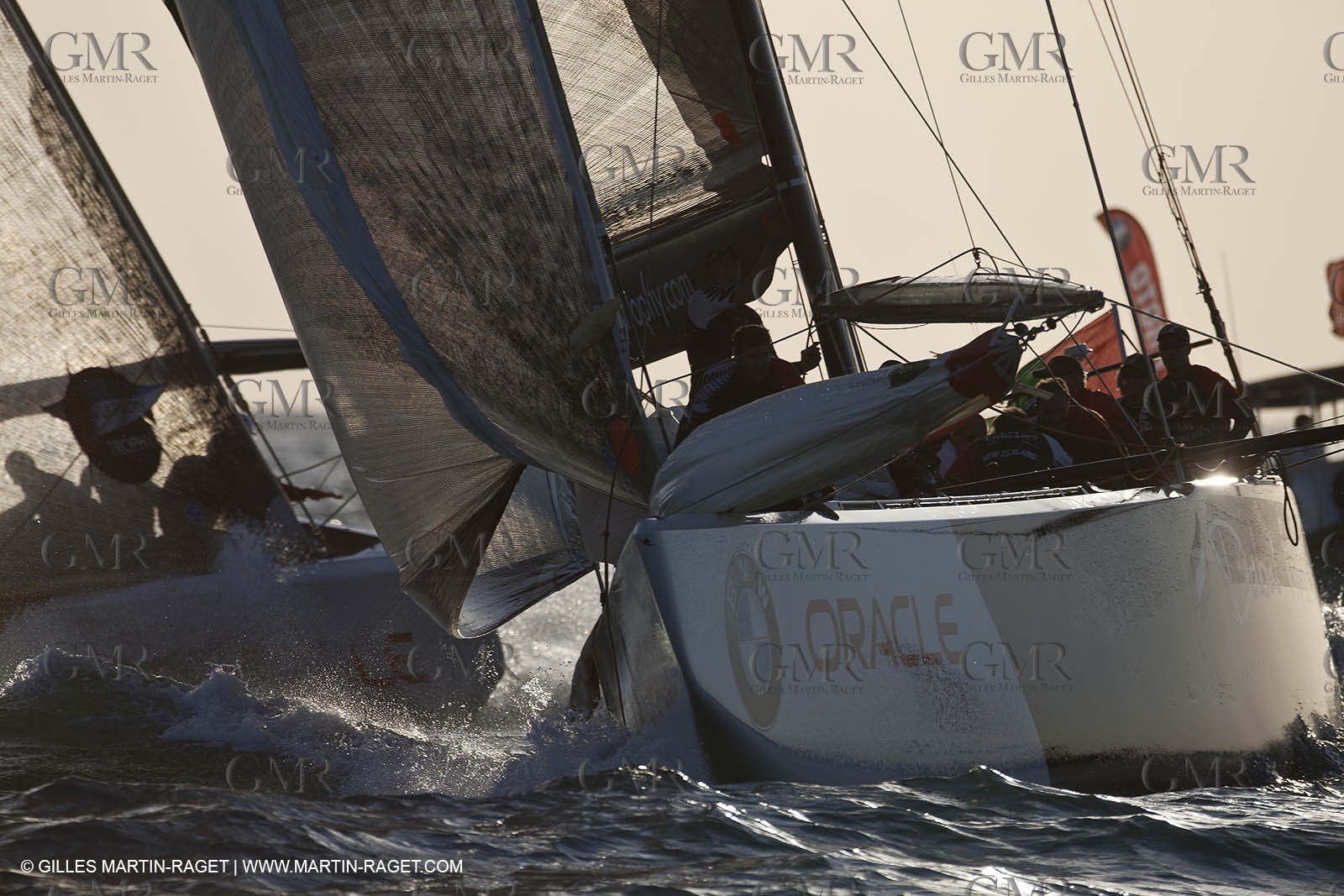 17 11 2010 - Dubai (UAE) - Dubai Louis Vuitton Trophy -  BMW ORACLE Racing Vs  Emirates Team New Zealand