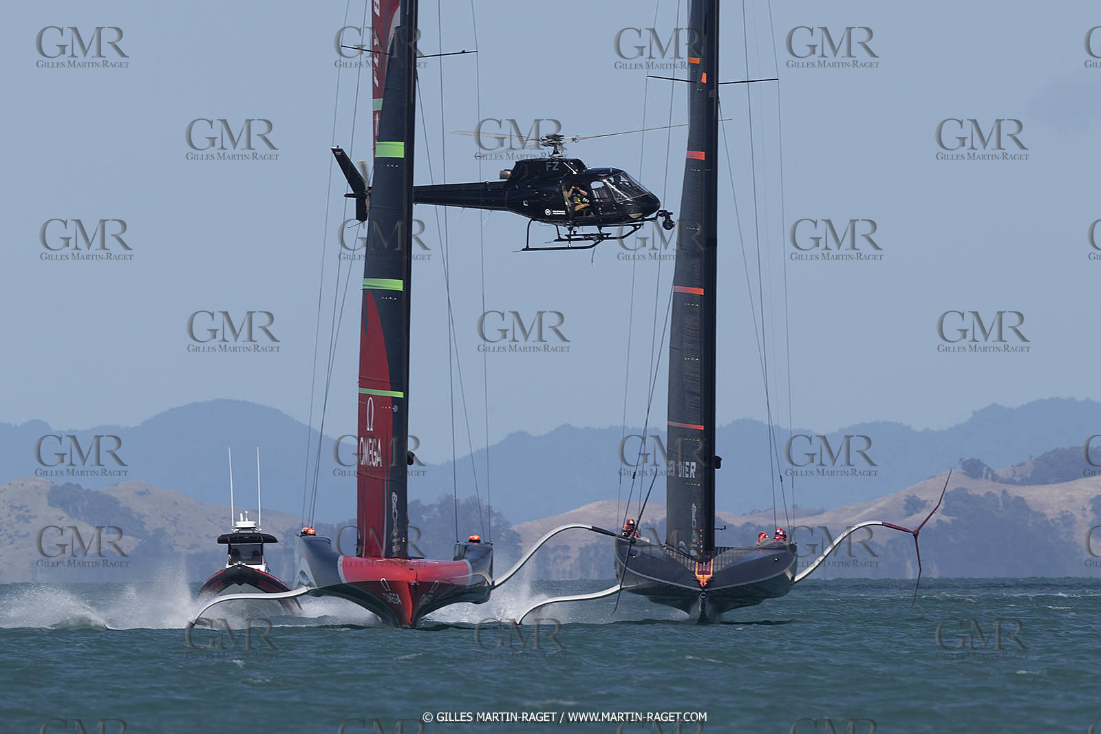 11 01 2021, Auckland (NZL), 36th America's Cup, Practice Racing