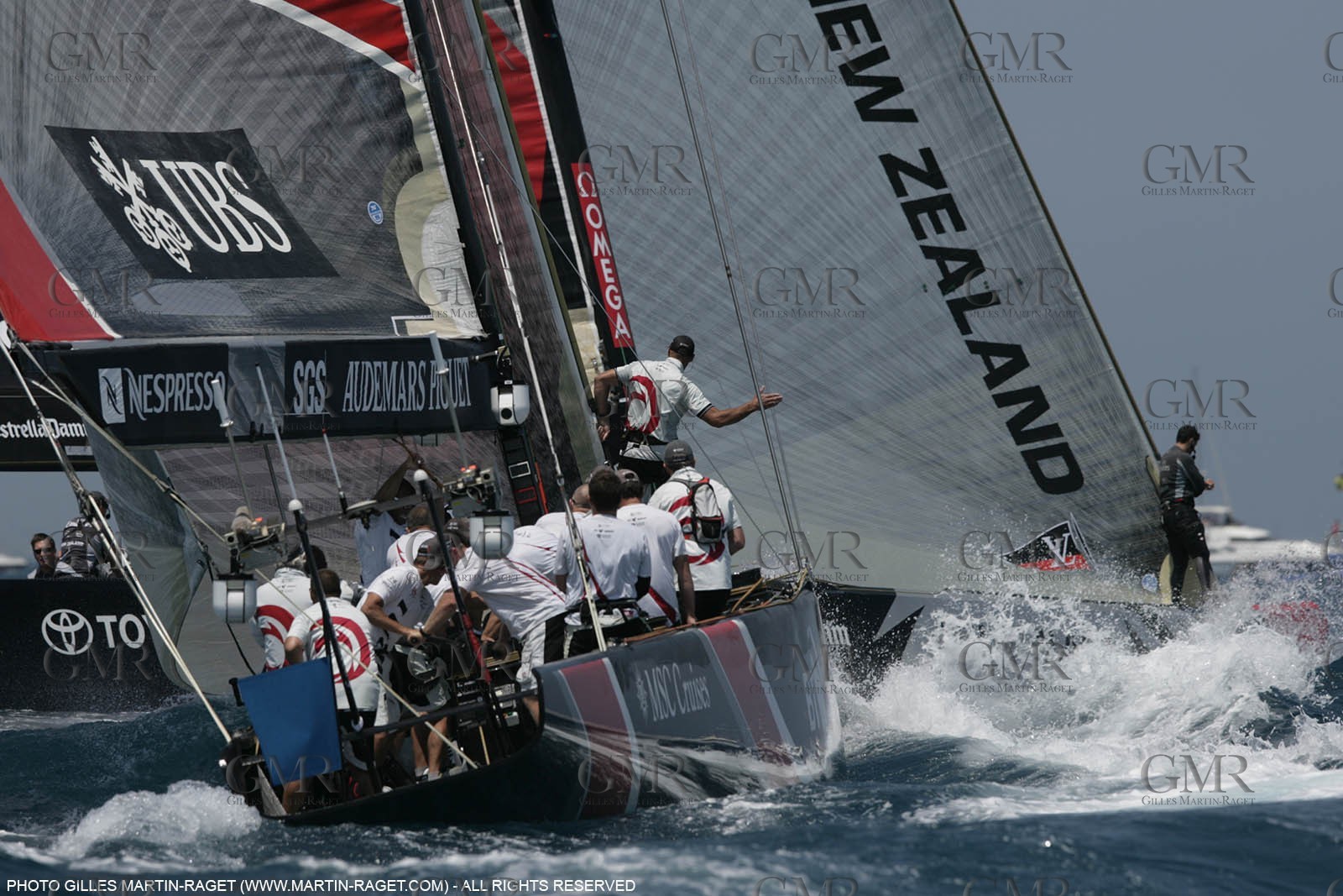 29 06 2007-Valencia (Spain)- 32nd America's Cup - Final Match - Day 5 - Alinghi vs Emirates Team New Zealand
