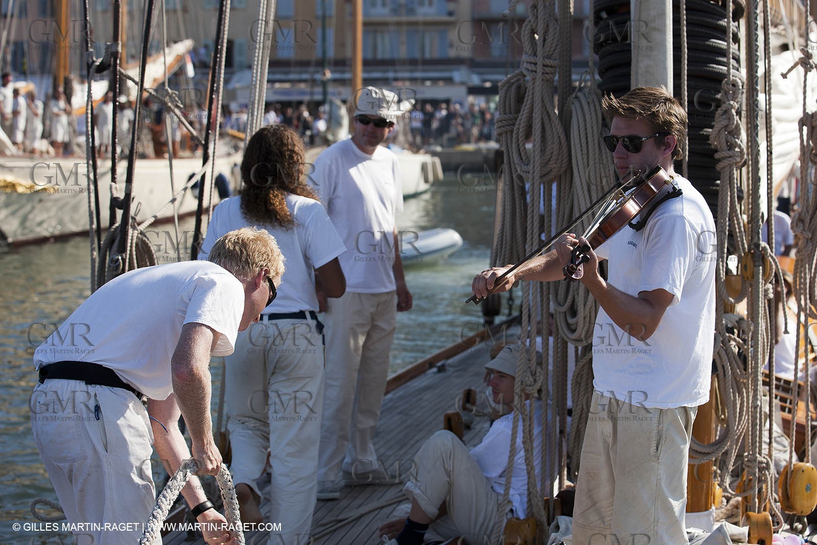 01 10 2011 - Saint Tropez (FRA,13) - Voiles de Saint Tropez 2011 - Classic Yachts - Day 5 - Onboard Mariquita