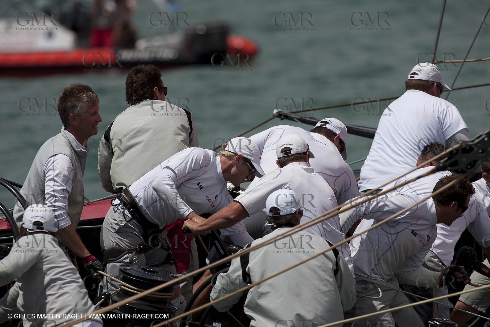 06 02 2009 - Auckland (NZL) -  Louis Vuitton Pacific Series -  Racing Day 6 - Round Robin 2