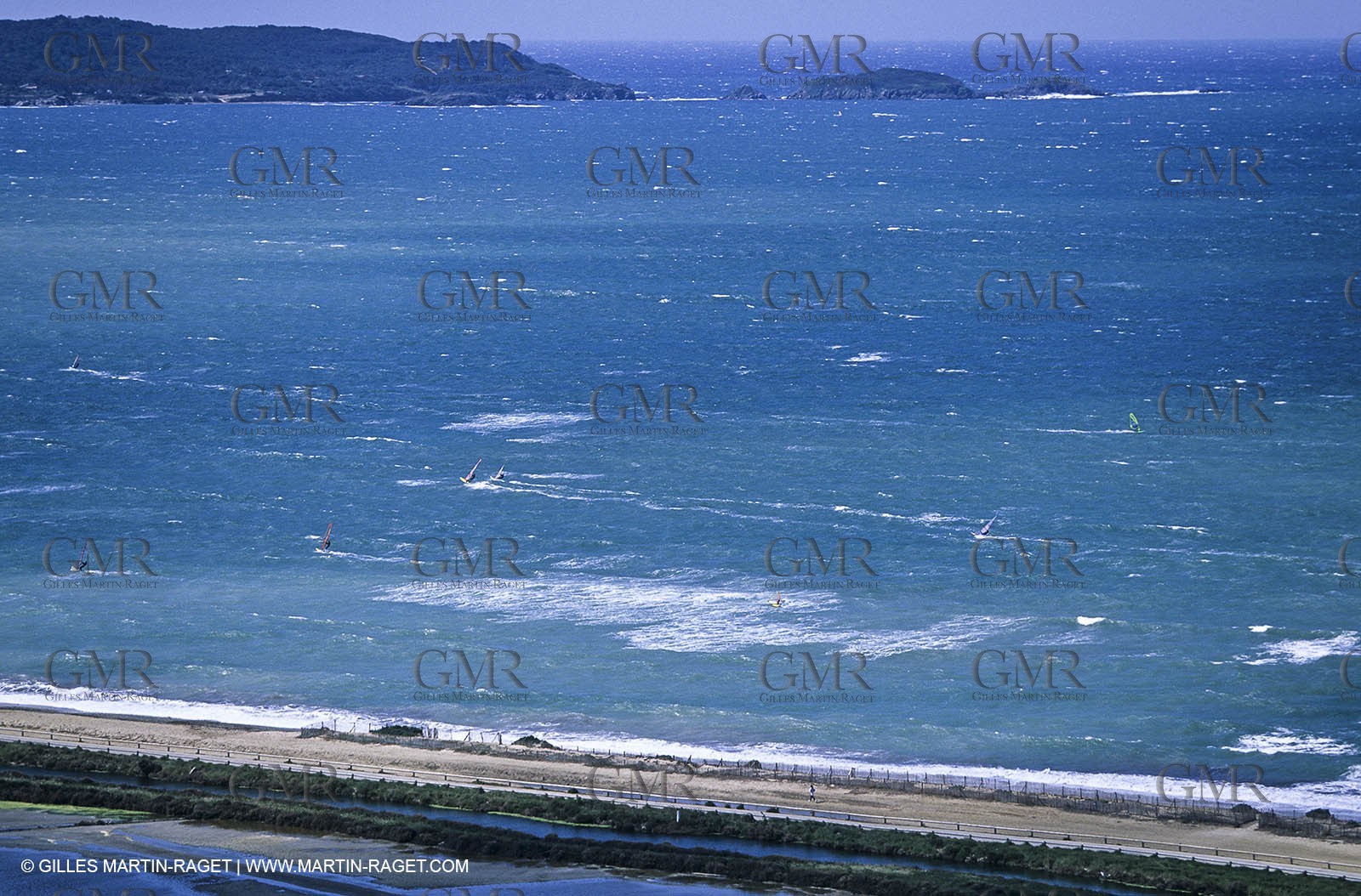 Hyères (FRA,83) - Prequ'île de Giens, Almanarre beach
