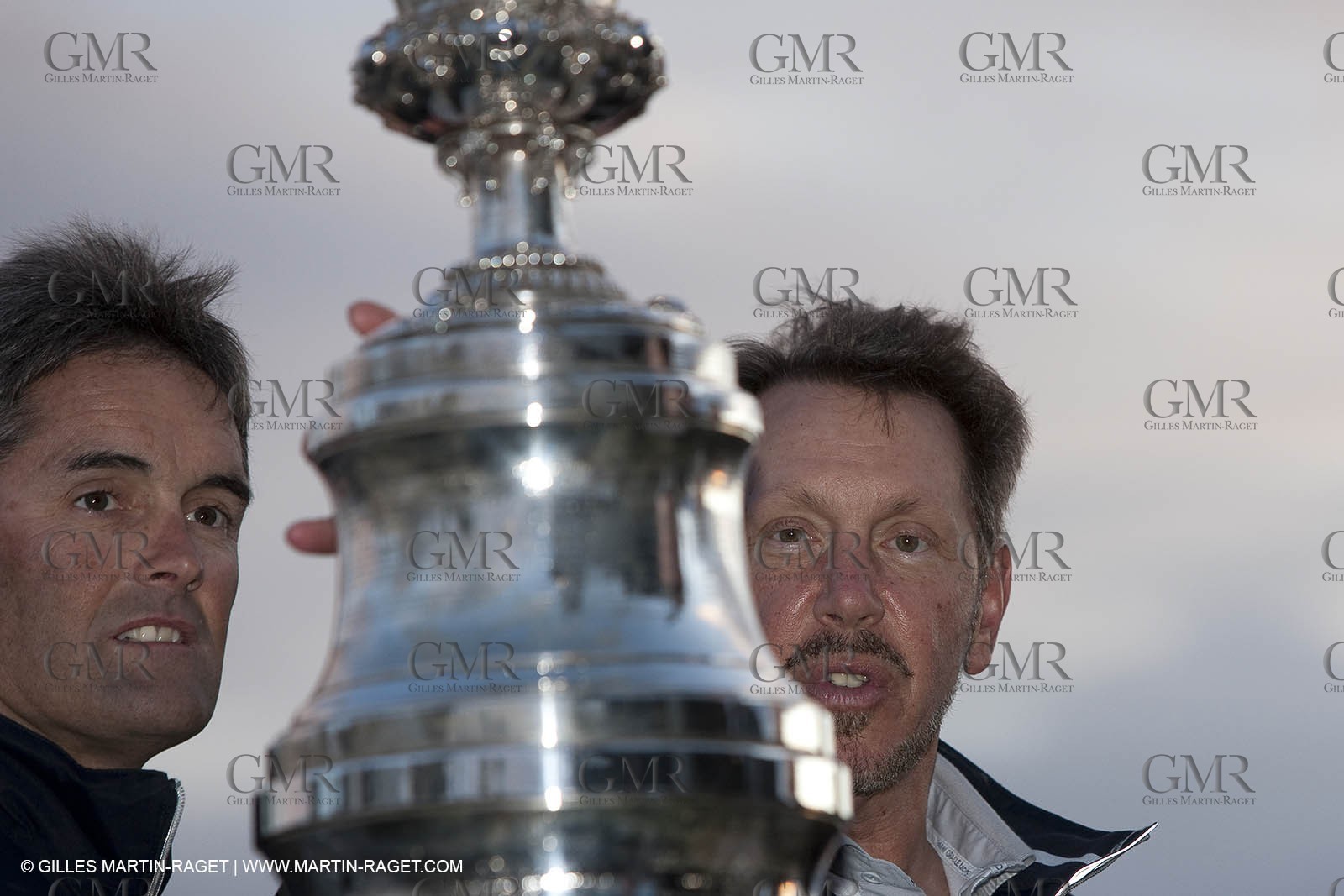 21 02 2010 - Valencia (ESP) - 33rd America's Cup - BMW ORACLE Racing - USA Victory Tour - Day 3 - Cup in San Diego