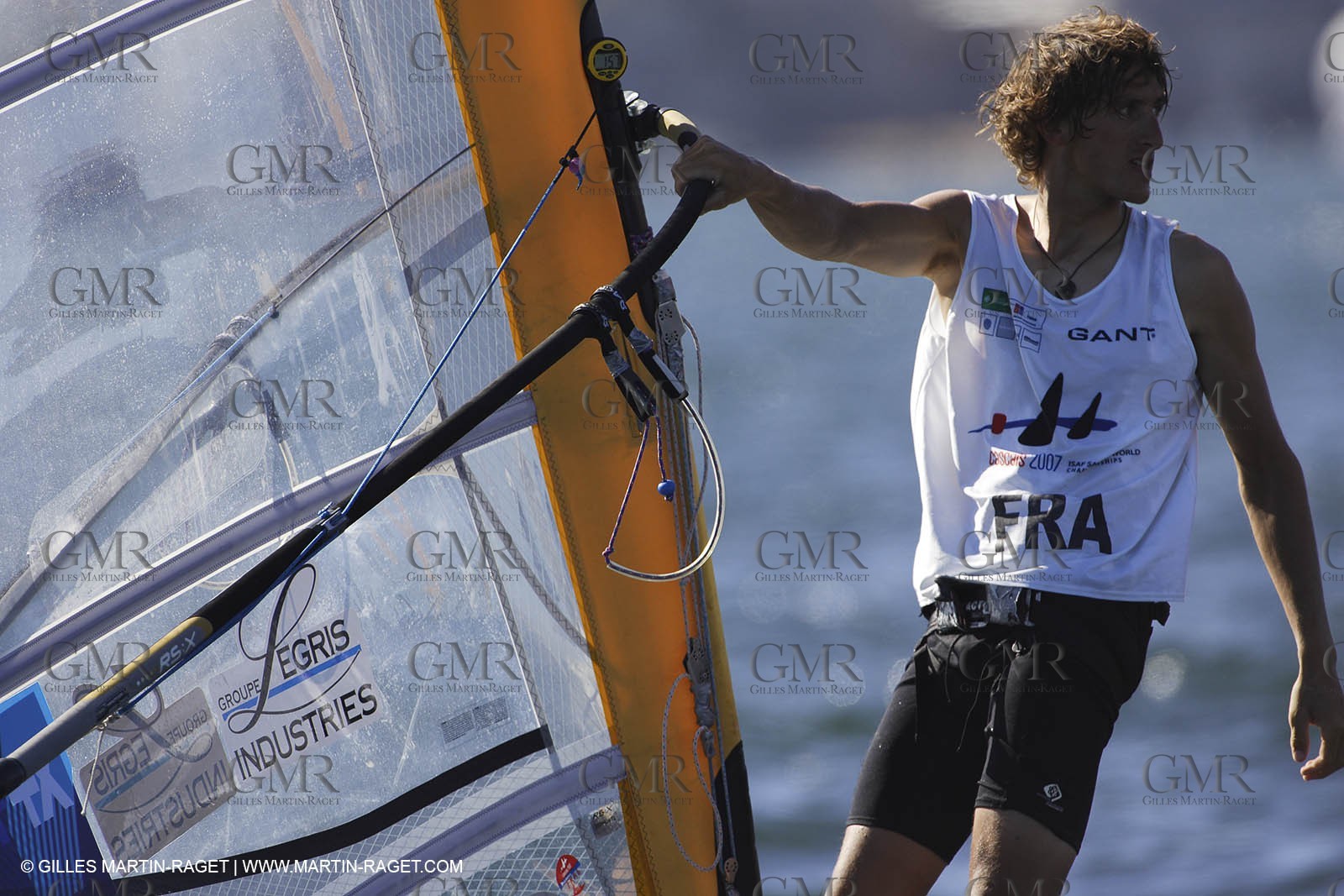 08-05-07 - ISAF SAILING WORLD CHAMPIONSHIPS - CASCAIS 2007  - RSX Men Medal race - FRANCE - BONTEMPS