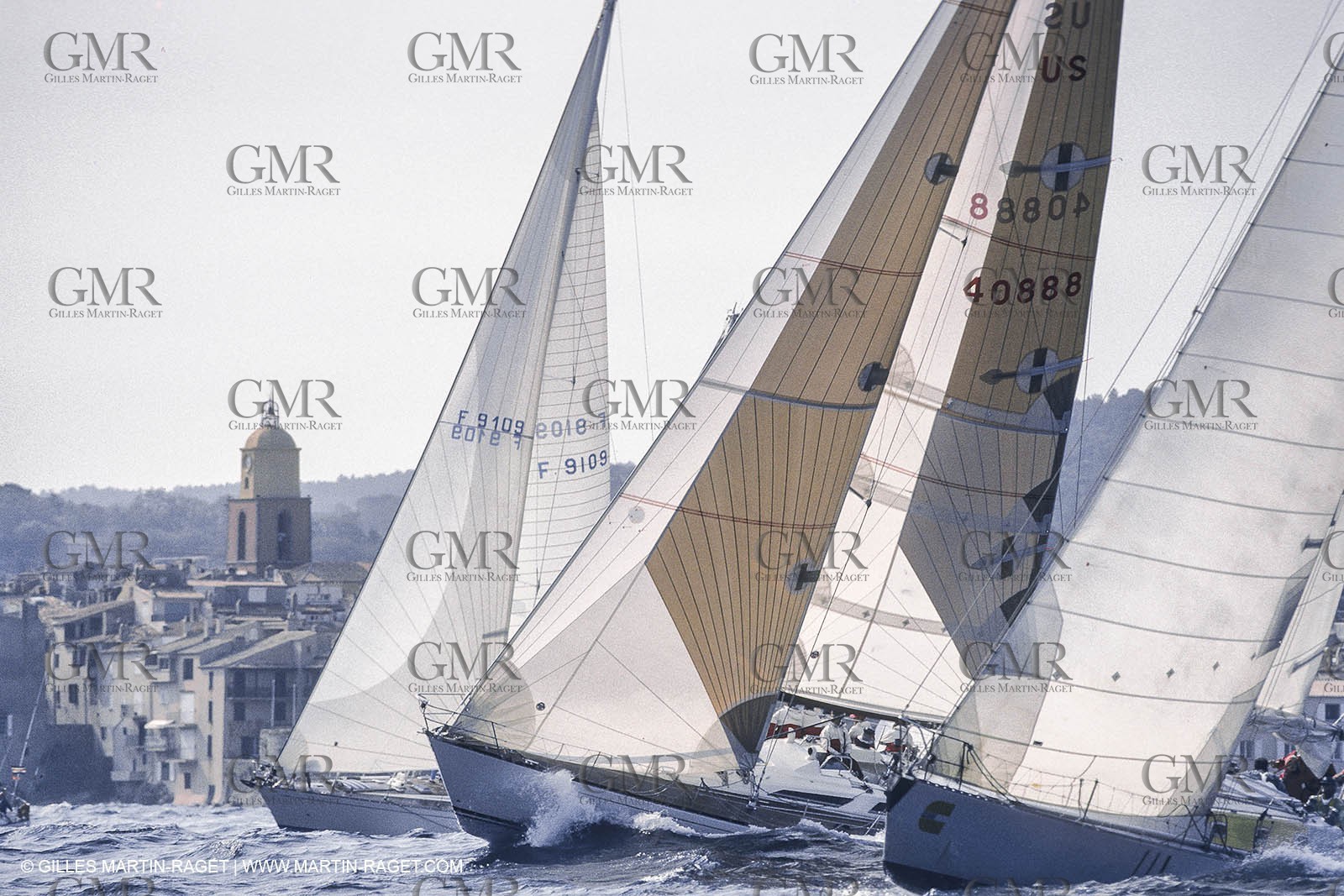 Sailing, yacht Racing, Nioulargue Voiles de Saint Tropez