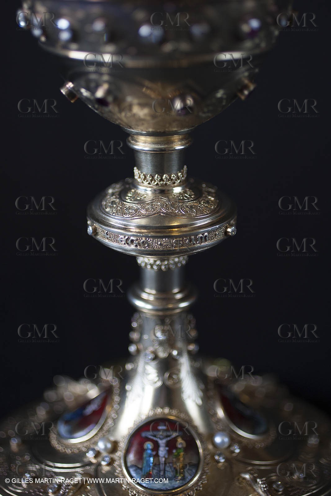 04 02 2013 - Marseille(FRA,13), Notre Dame de la Garde,liturgical silverware