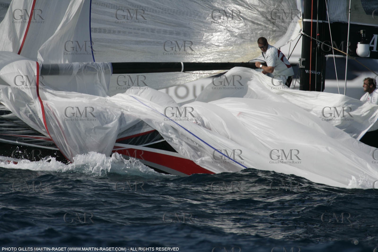 26 06 2007-Valencia (Spain)- 32nd America's Cup - Final Match - Day 3 - Alinghi vs Emirates Team New Zealand