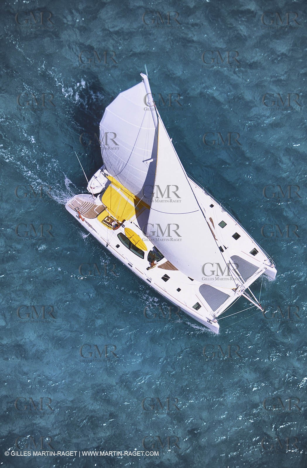 Cruising multihull sailing