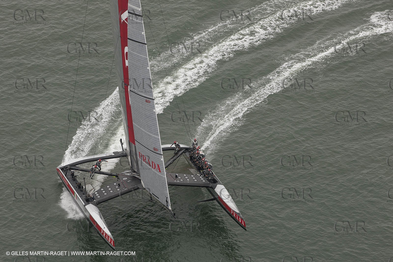 10 07 2013 - San Francisco (USA,CA) - 34th America's Cup - Louis Vuitton Cup - Round Robin - Race Day 3 - Luna Rossa Vs Artemis (DNS)