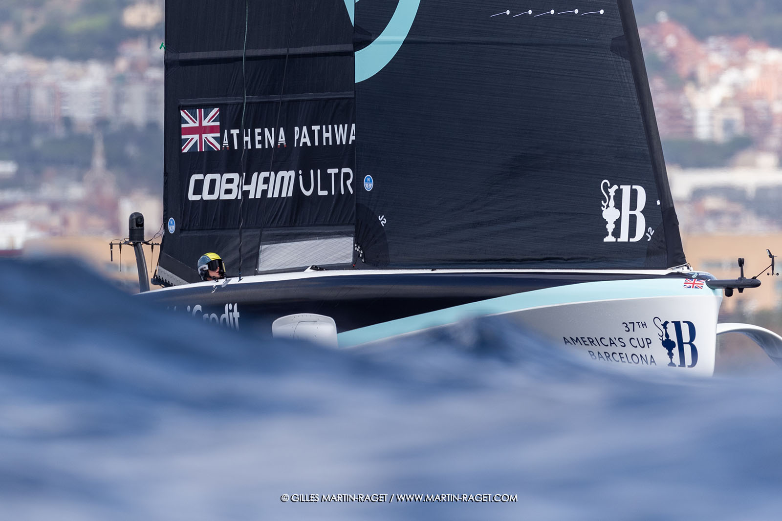 18 09 2024, Barcelona (ESP), Unicredit Youth America's Cup, Race Day 2