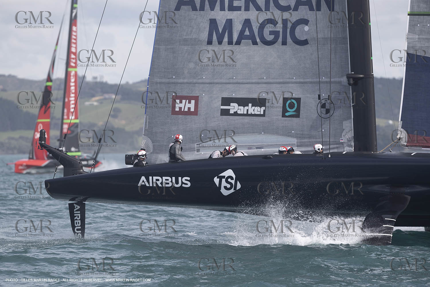 08 12 2020 - Auckland (NZL) - 36th America's Cup - Practice Sessions - Day 1