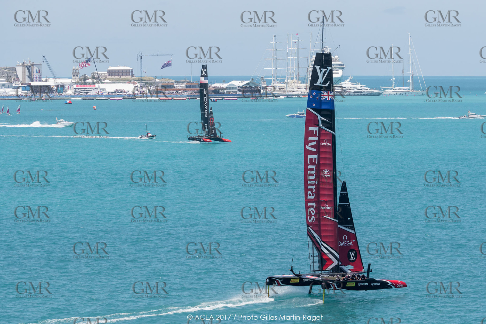 18 06 2017 - Bermuda (BDA) - 35th America's Cup 2017 - 35th America's Cup Match Presented by Louis Vuitton