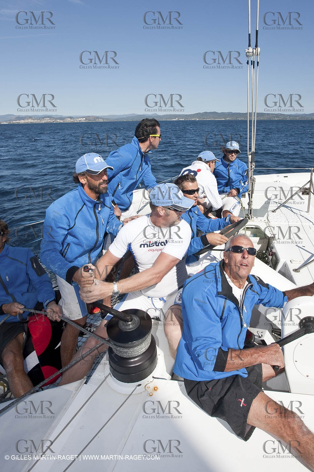 05 09 2009 - Hyères (FRA, 83) Hydroptère beat the overal sailing speed record with a run at 51,36 knts ( subjet to ratification by WSSRC)