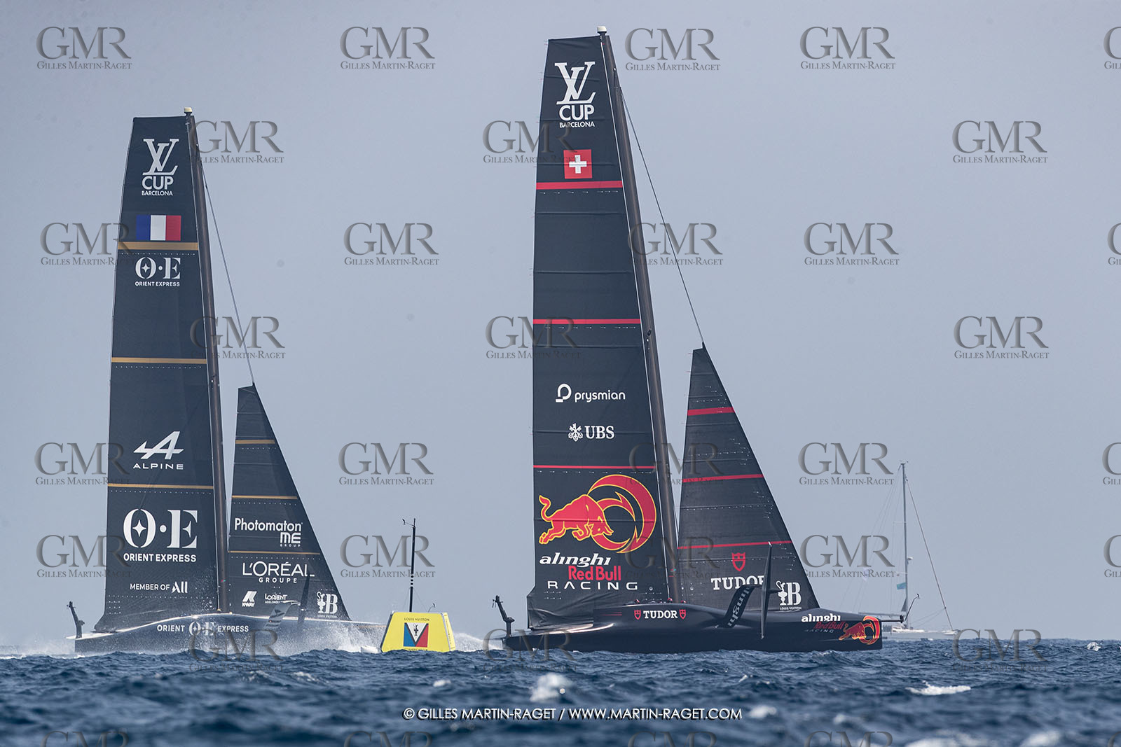 22 08 2024, Barcelona (ESP), Louis Vuitton 37th America's Cup, Louis Vuitton Preliminary Regatta, Race Day 1