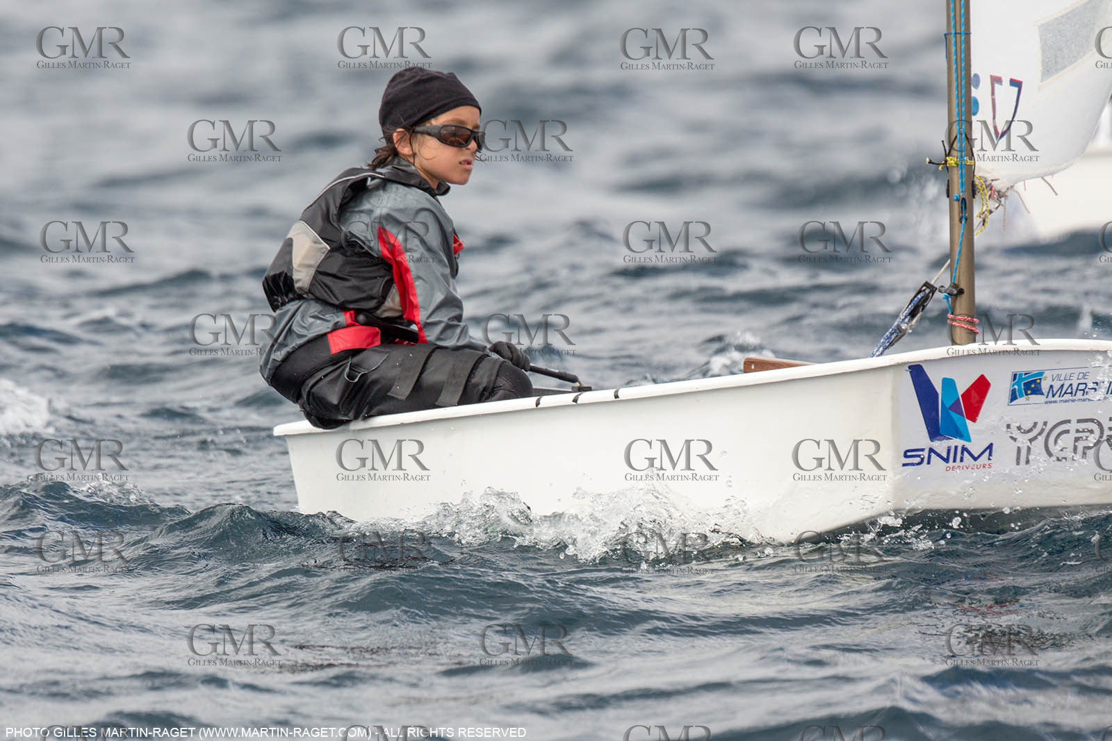 15 04 2016, Marseille (FRA,13), SNIM Dériveurs, Coupe Internationale de Printemps Optimist, Final Day
