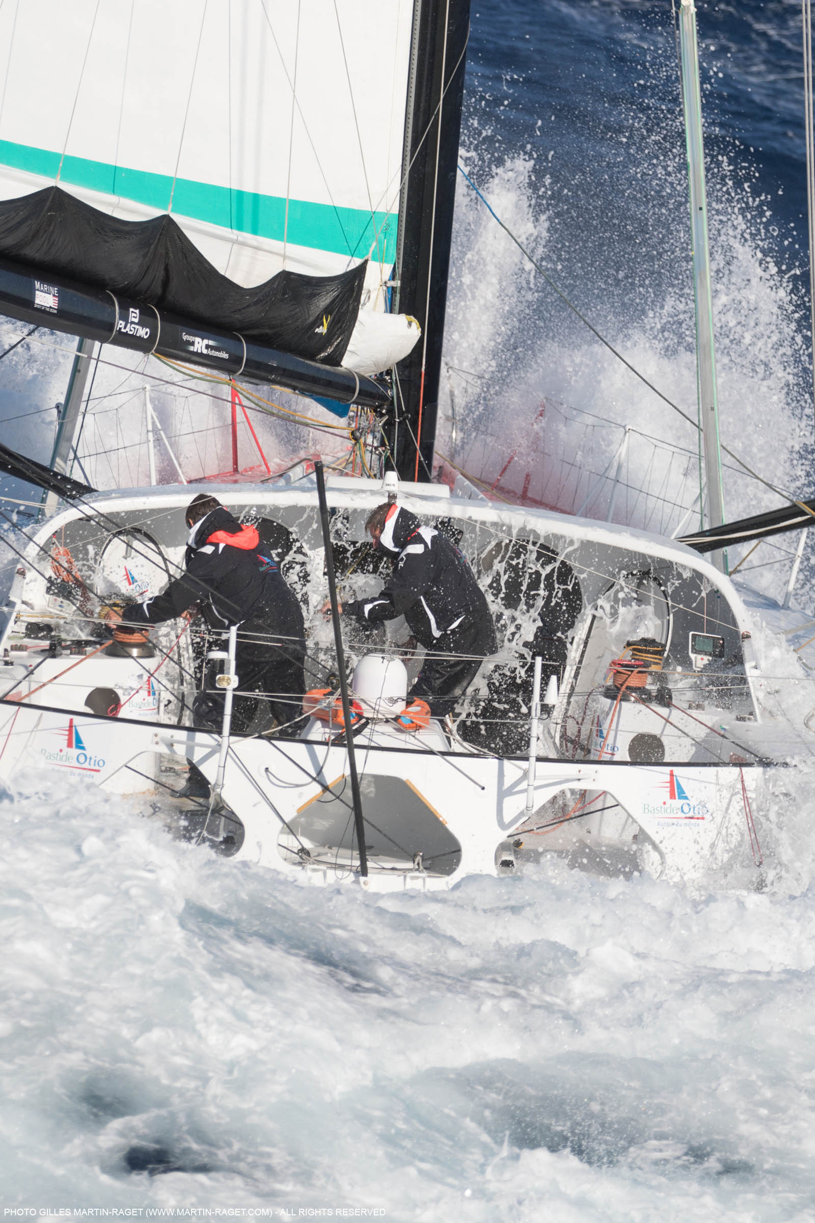 13 07 2017, Port Camargue (FRA,30), Transat Jacques Vabre 2017, Bastide Otio (Kito de Pavant, Yannick Bestaven), offshore trainings