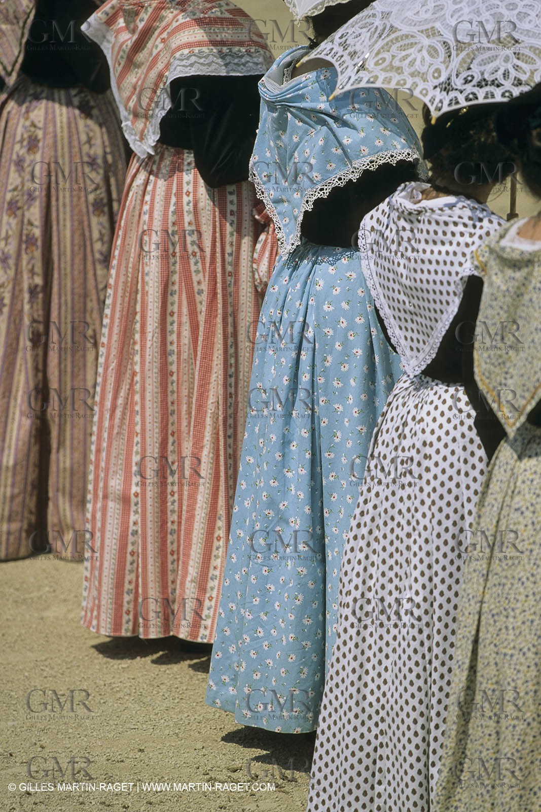 France, Provence, Traditionnal costume from Arles