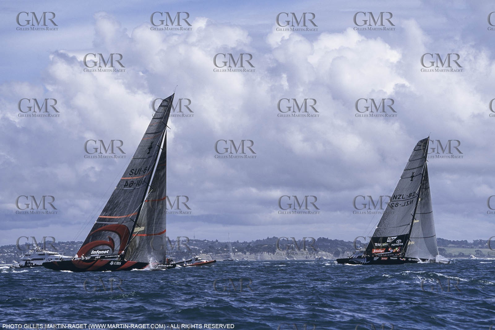 Yacht racing, 31st America's Cup 2003, Auckland (NZL) , Alinghi