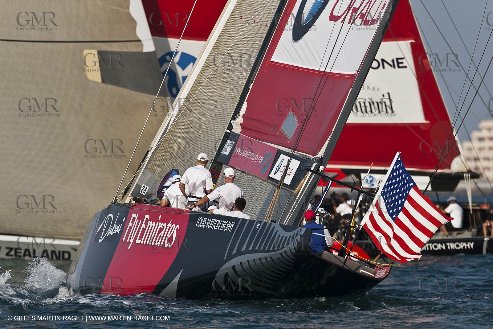 21 11 2010 - Dubai (UAE) - Dubai Louis Vuitton Trophy -  Round 2 - BMW ORACLE Racing
