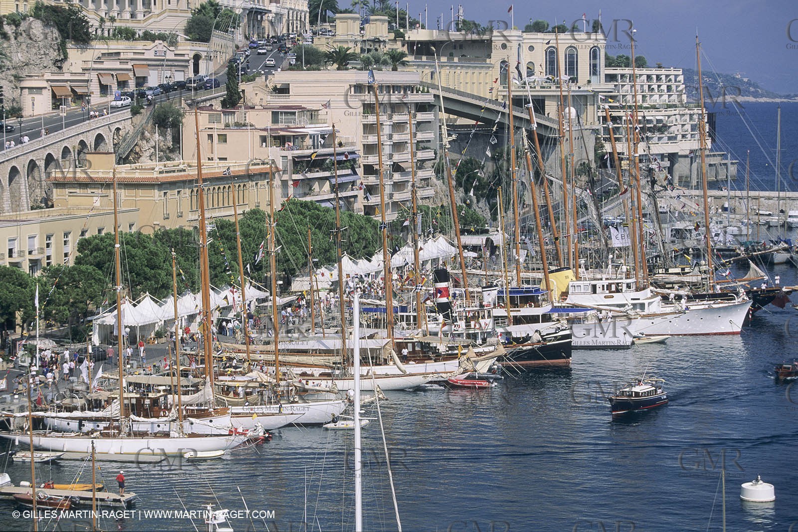 Sailing, shore and dock ambiances, Monaco Classic Week