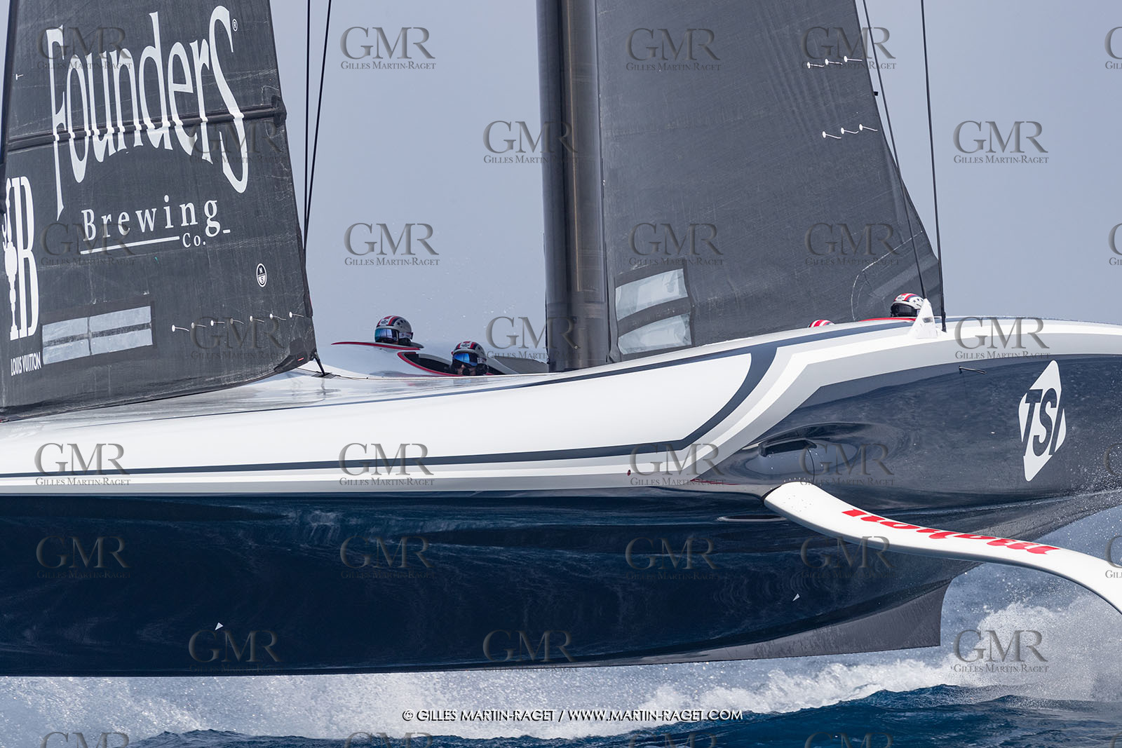 22 08 2024, Barcelona (ESP), Louis Vuitton 37th America's Cup, Louis Vuitton Preliminary Regatta, Race Day 1