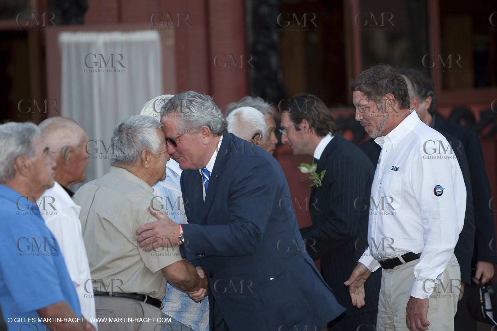 07 02 2009 - Auckland (NZL) -  Louis Vuitton Pacific Series -  Racing Day 7 - Round Robin 2 - Louis Vuitton Party