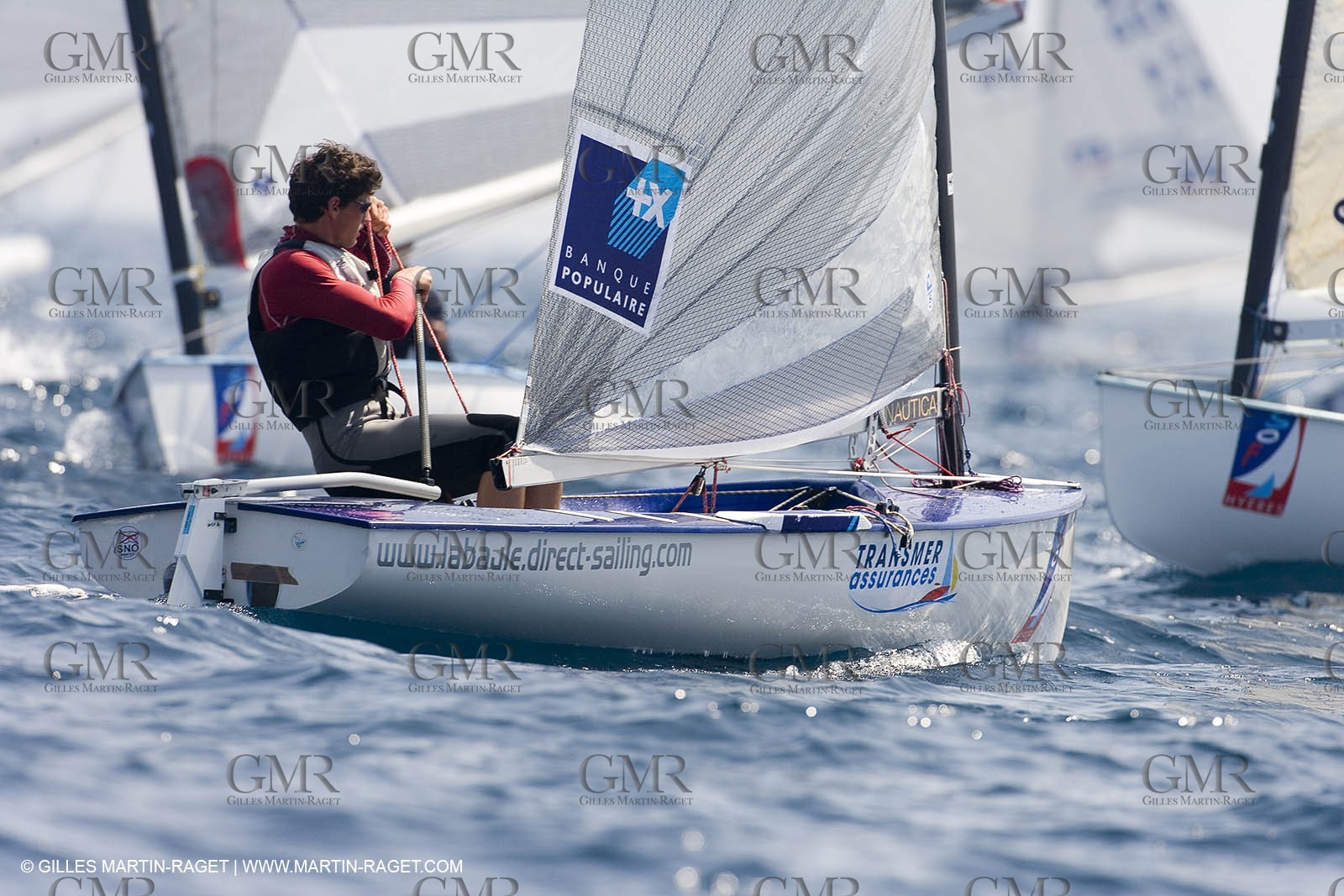 24 04 2007 - 2007 Semaine Olympique Française - Hyères (South of France) - Day 3 - Team France - Finn - Lobert Jonathan