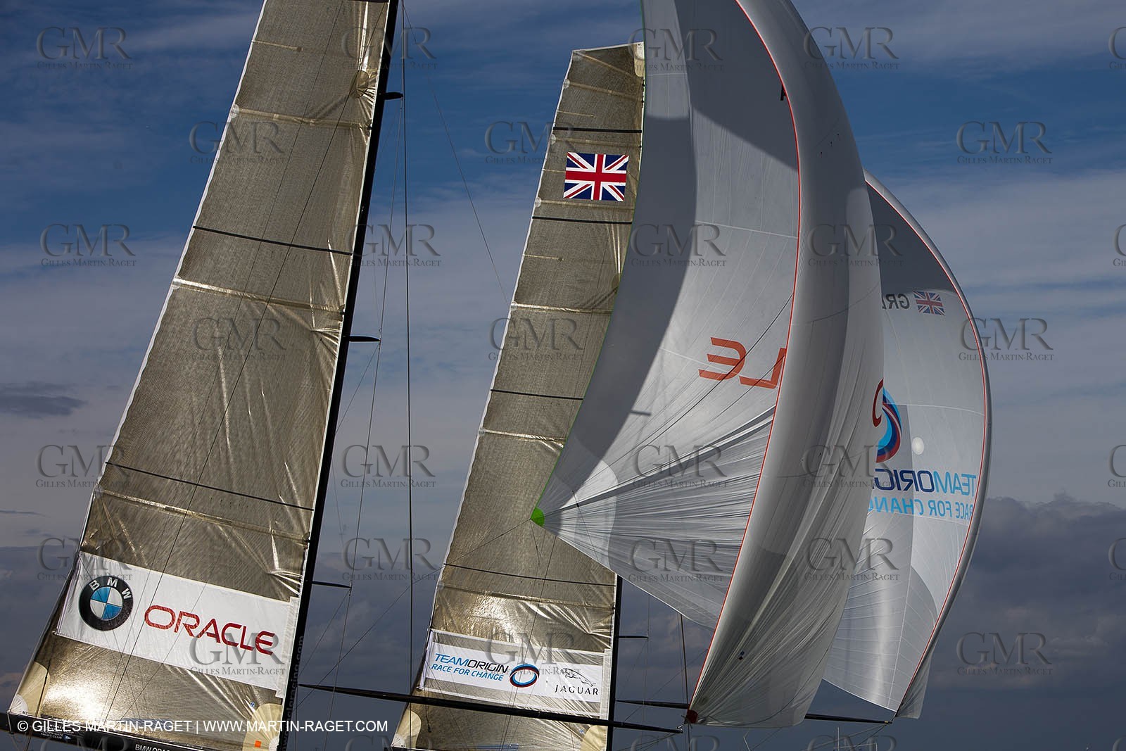 03 08 2010 - Cowes (UK, IOW) - The 1851 Cup -  BMW ORACLE Racing - Day 1.