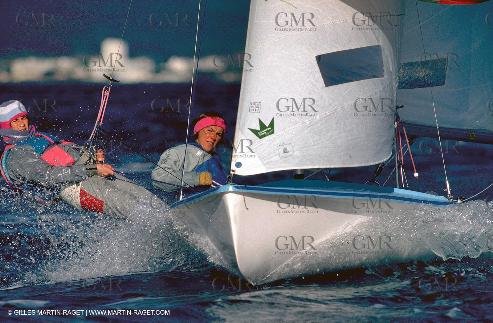 Equipier au trapèze