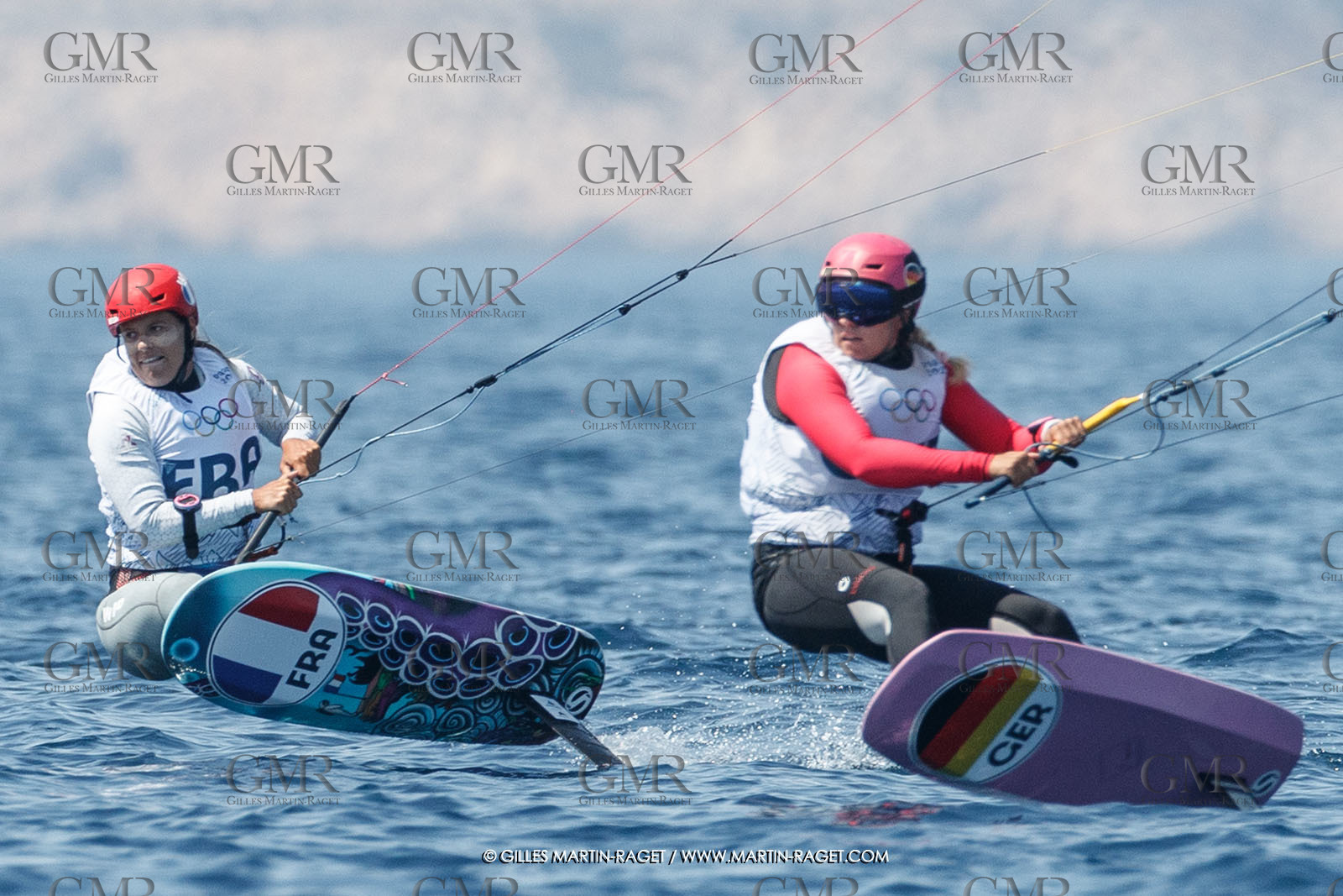 06 08 2024, Marseille (FRA), Paris 2024 Olympic Games, Sailing, Race Day 9