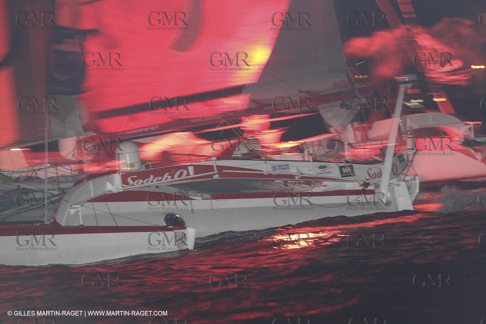 06 11 2006 - Pointe à Pitre Guadelupe (FRA) - Route du Rhum 2006 arrival - Thomas Coville (Sodebo)