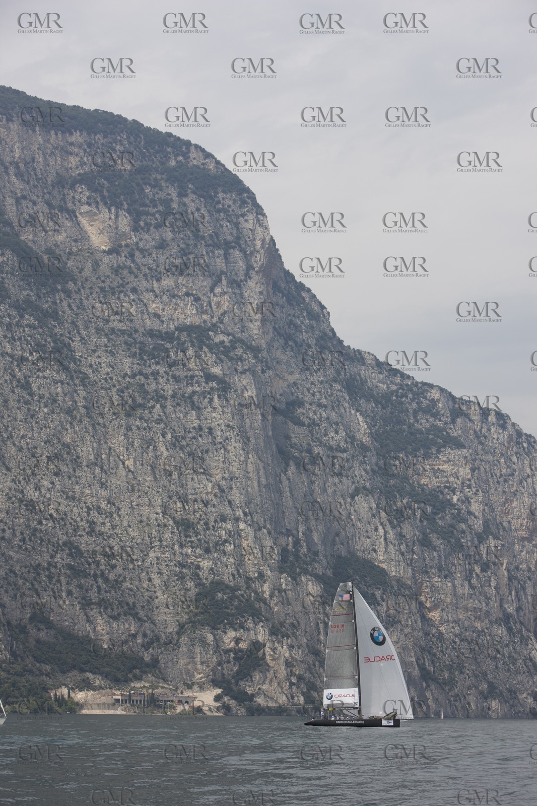 12 07 2008 - Malcesine (ITA, Lake Garda) - RC 44 World Championsship - Malcesine SLAM Cup 08 - Day 4 - DHL Trophy