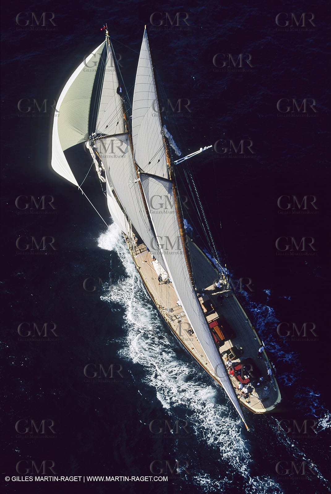 Sailing, Classic yachts, Voiles de Saint-Tropez 1998-2000