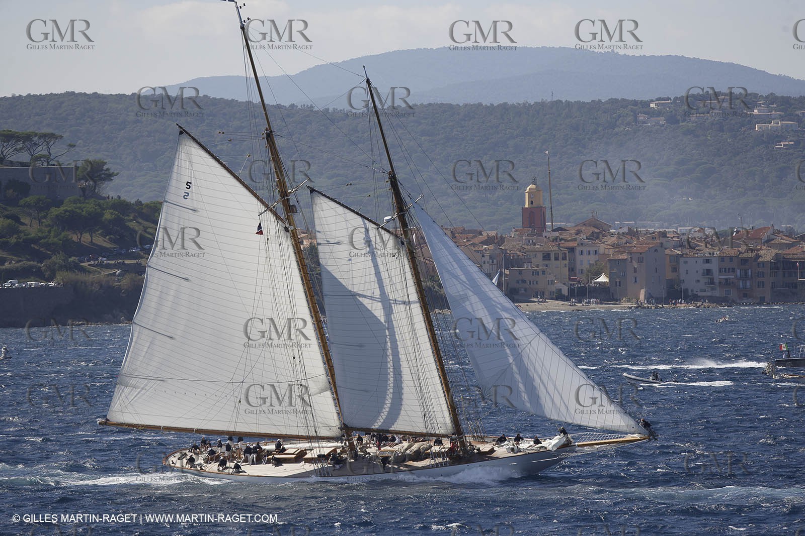 07 10 2006 - Saint Tropez (Fr) - Voiles de Saint Tropez 2006 - Classic Yachts - Eleonora Eleonora -