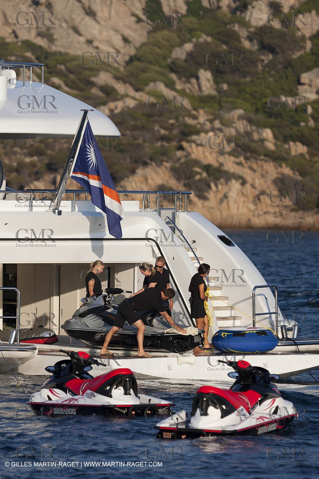 18 08 2011 - La Maddalena (ITA, Sardinia) - Motor yacht Inception