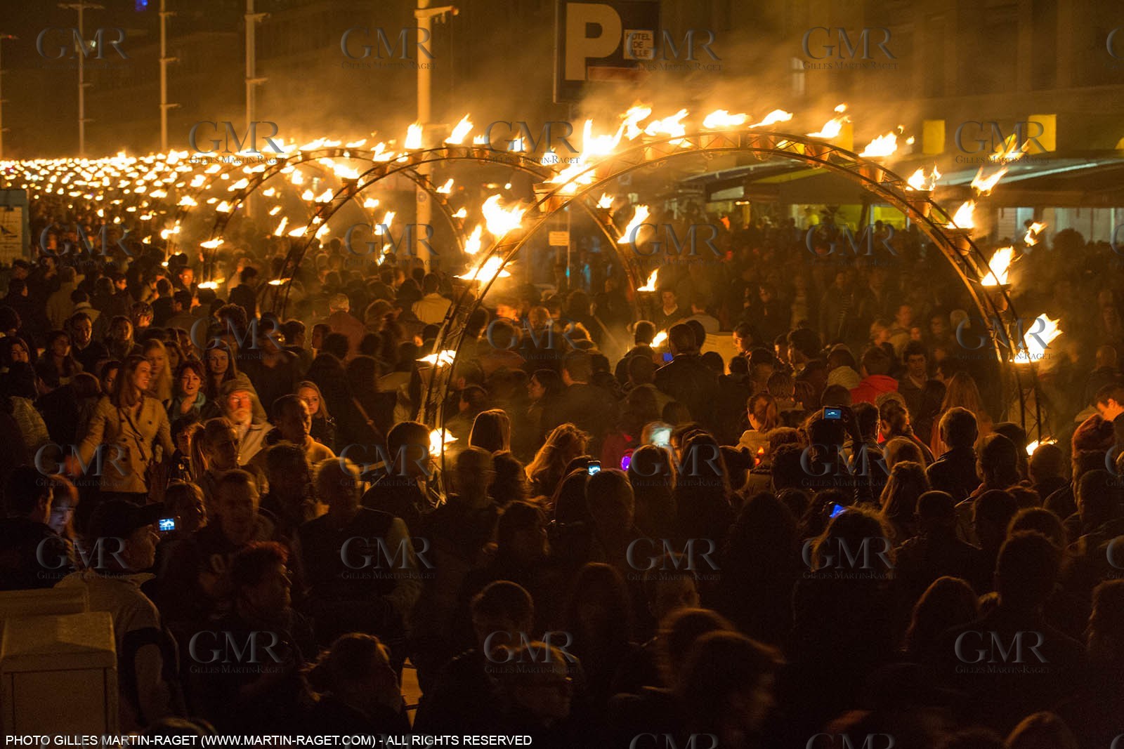 03 05 2013 - Marseille (FRA,13) - Marseille Provence 2013, Historical port Illumination by Company Carabosse