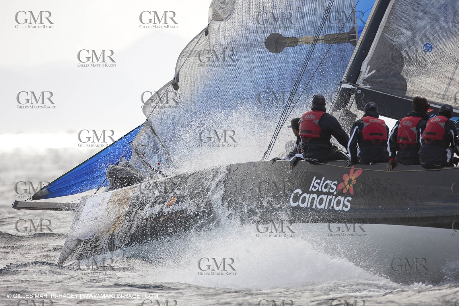 09 12 2008 - Puerto Calero (Lanzarote, Islas Canarias, ESP)  - RC 44 World Championsship - RC 44 Puerto Calero Gold Cup - Training