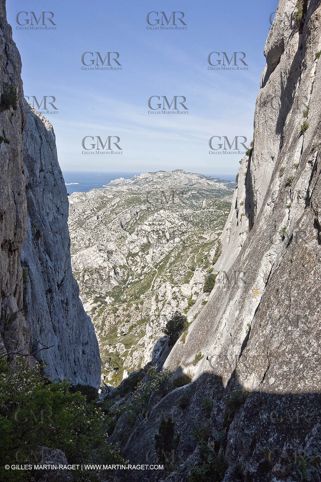 30 04 2009 - Marseille (FRA, 13) - Les Calanques - Couloir du Candelon